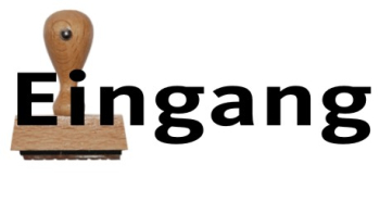 Eingang Stempel