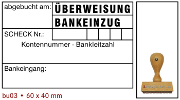 Buchungsstempel Holz 03