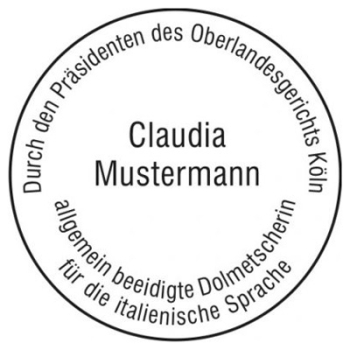 Holzstempel Siegelstempel 01