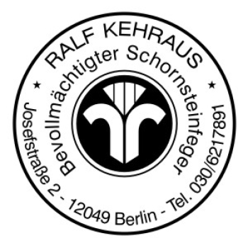 Schornsteinfeger Siegelstempel mouse R40